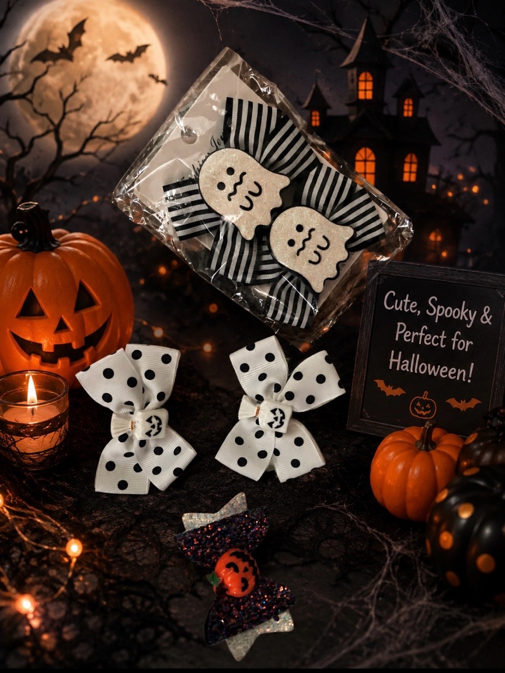 Halloween Barrettes